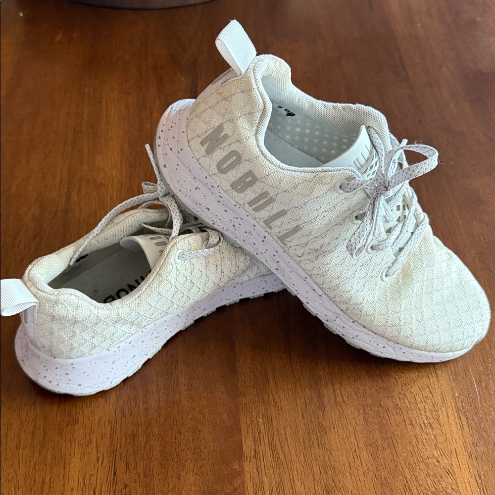 NOBULL Cream Athletic Shoes